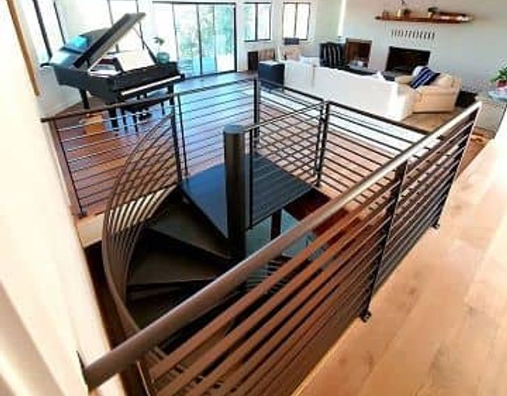 indoor painting stairs
