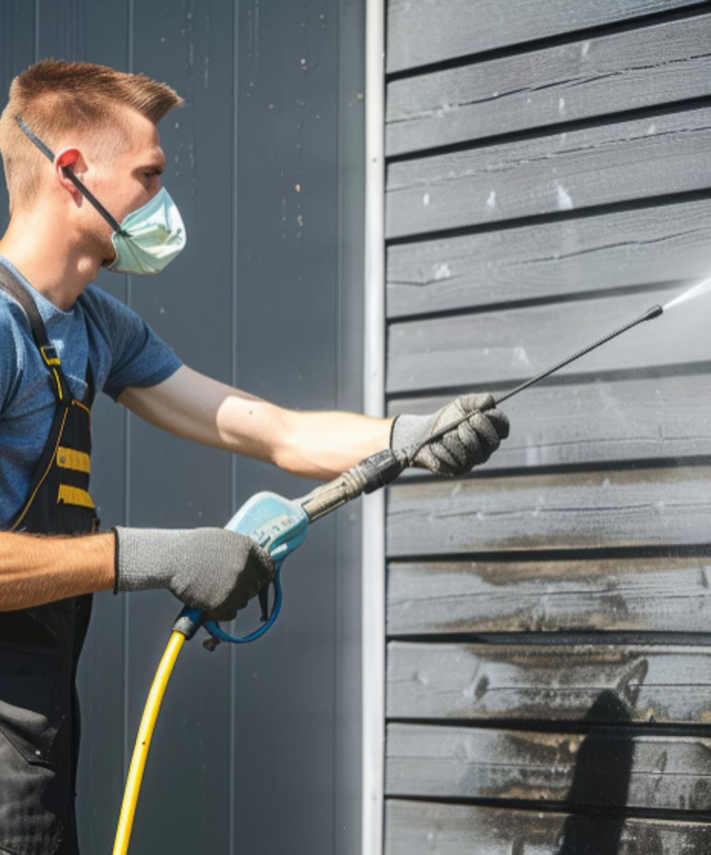 pressure washing