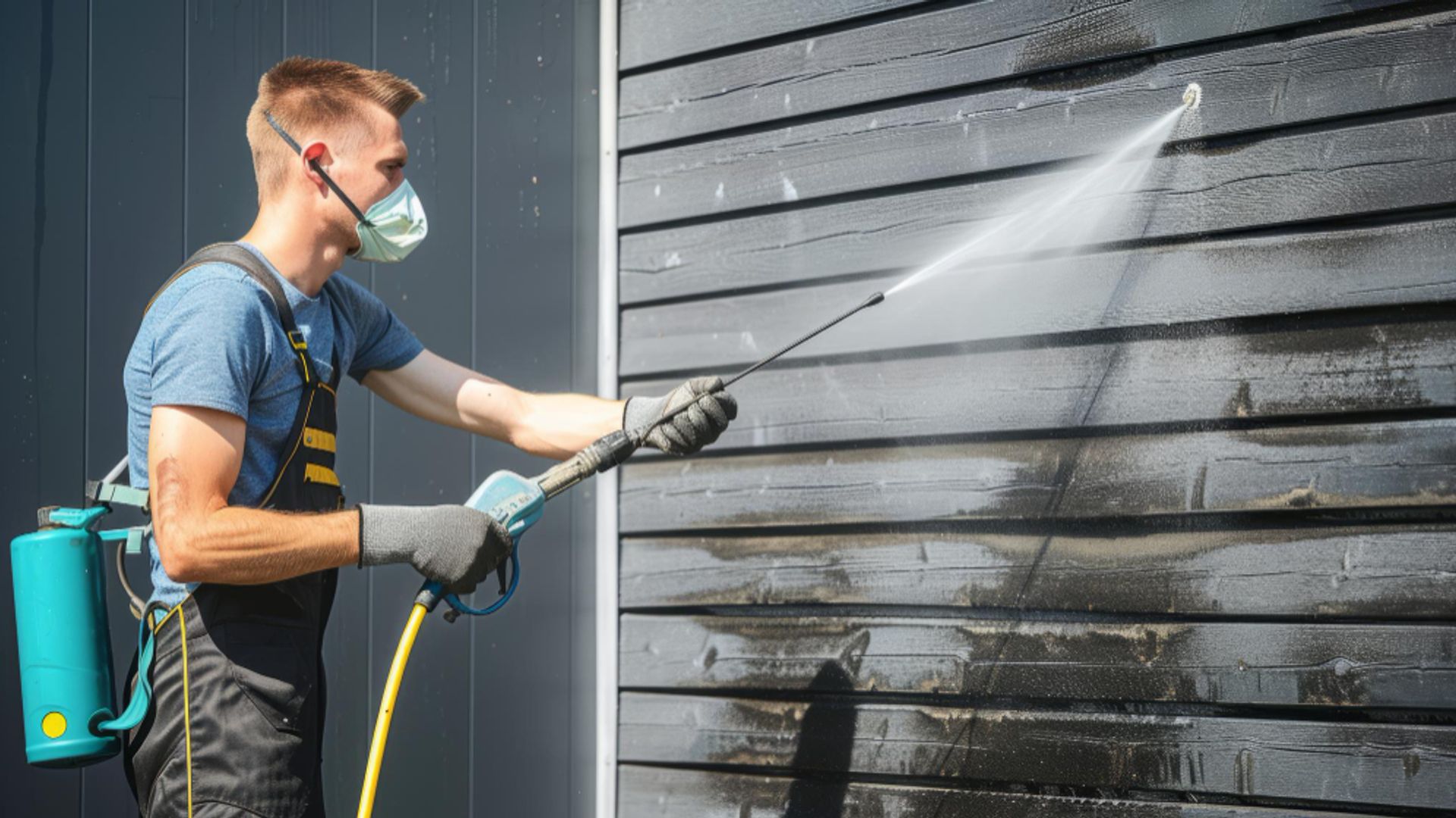 pressure washing